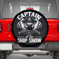 Funny Boat Captain Pun Spare Tire Cover Captain Of The Ship Show - Wonder Print Shop