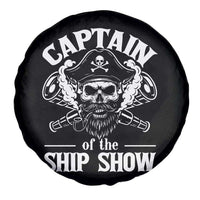 Funny Boat Captain Pun Spare Tire Cover Captain Of The Ship Show - Wonder Print Shop