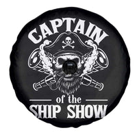 Funny Boat Captain Pun Spare Tire Cover Captain Of The Ship Show - Wonder Print Shop