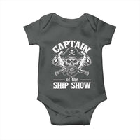 Funny Boat Captain Pun Baby Onesie Captain Of The Ship Show - Wonder Print Shop