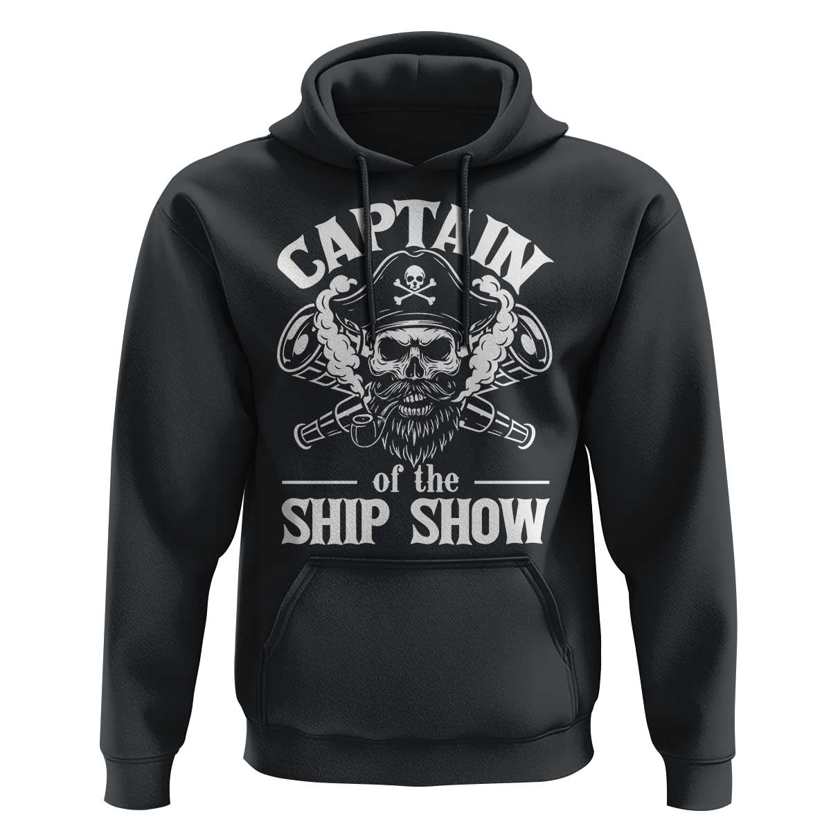 Funny Boat Captain Pun Hoodie Captain Of The Ship Show - Wonder Print Shop