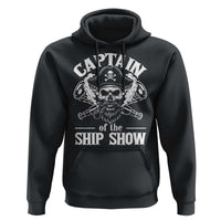 Funny Boat Captain Pun Hoodie Captain Of The Ship Show - Wonder Print Shop