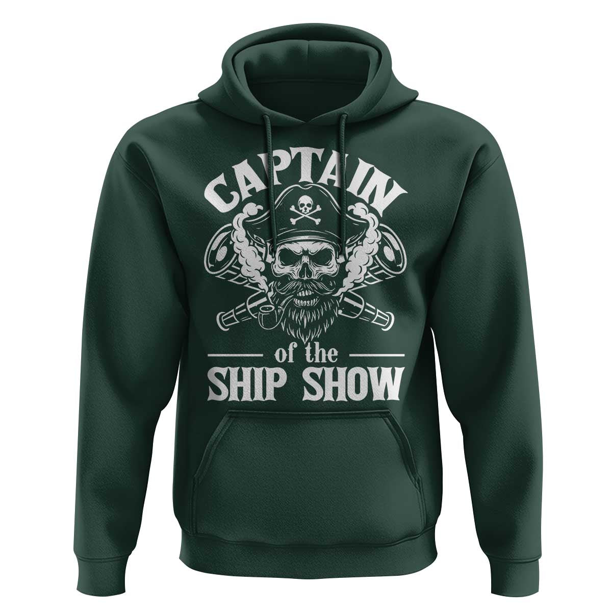 Funny Boat Captain Pun Hoodie Captain Of The Ship Show - Wonder Print Shop