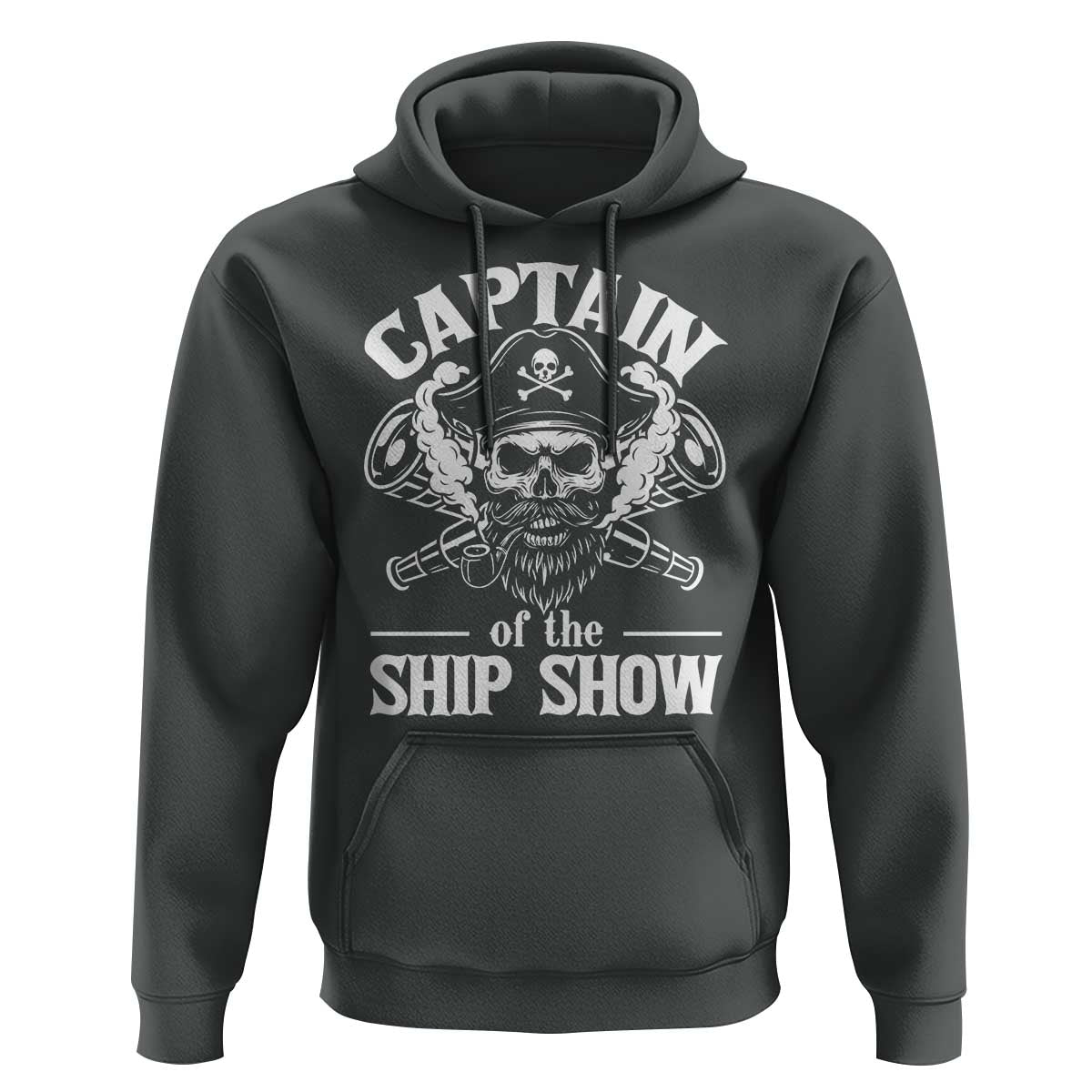Funny Boat Captain Pun Hoodie Captain Of The Ship Show - Wonder Print Shop