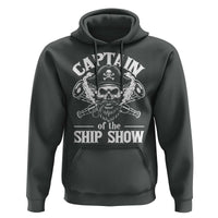 Funny Boat Captain Pun Hoodie Captain Of The Ship Show - Wonder Print Shop