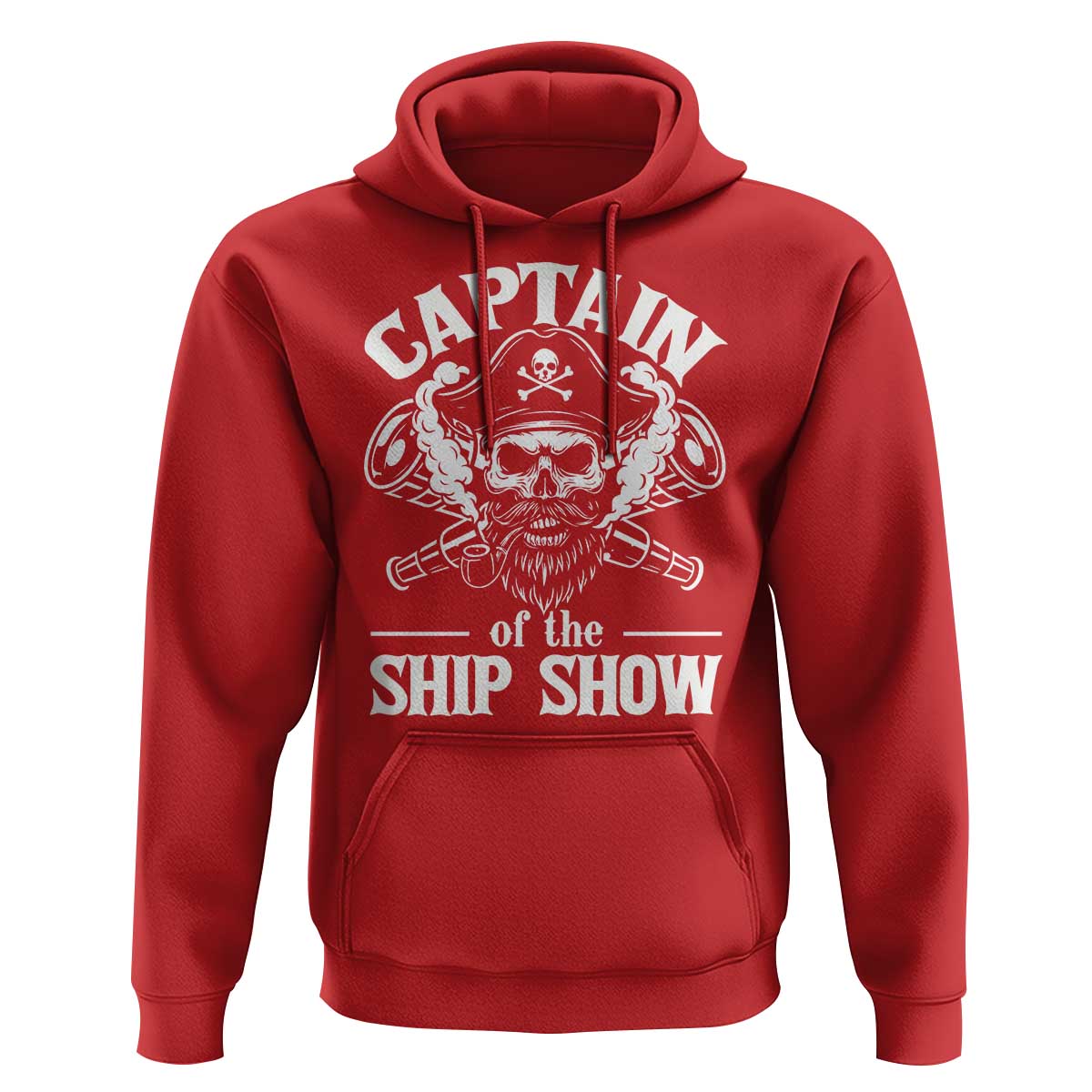 Funny Boat Captain Pun Hoodie Captain Of The Ship Show - Wonder Print Shop