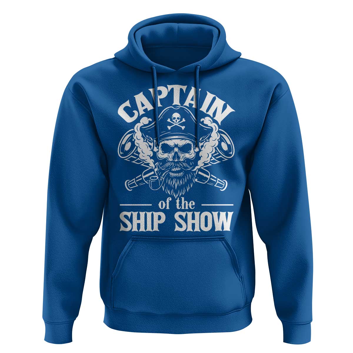 Funny Boat Captain Pun Hoodie Captain Of The Ship Show - Wonder Print Shop