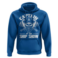 Funny Boat Captain Pun Hoodie Captain Of The Ship Show - Wonder Print Shop