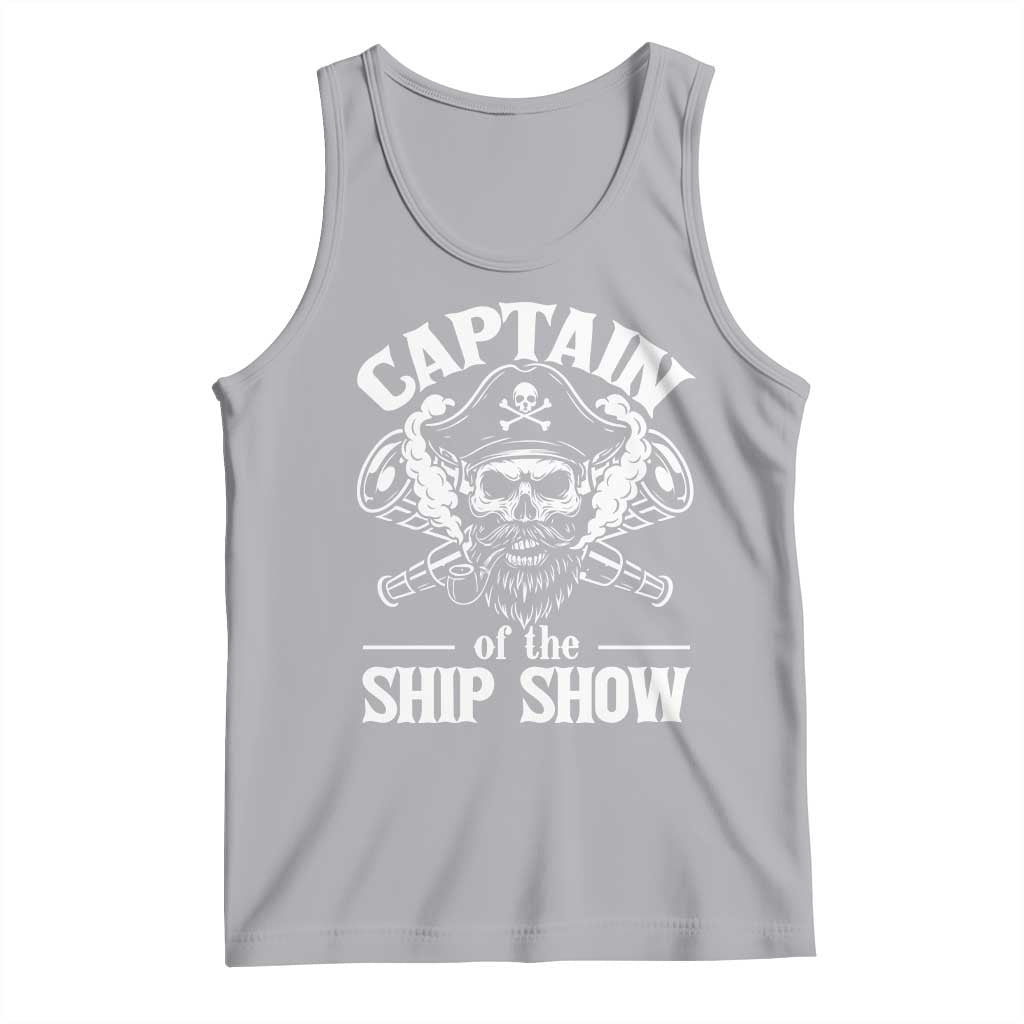 Funny Boat Captain Pun Tank Top Captain Of The Ship Show - Wonder Print Shop