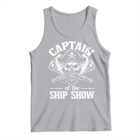 Funny Boat Captain Pun Tank Top Captain Of The Ship Show - Wonder Print Shop