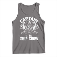 Funny Boat Captain Pun Tank Top Captain Of The Ship Show - Wonder Print Shop