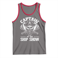 Funny Boat Captain Pun Tank Top Captain Of The Ship Show - Wonder Print Shop