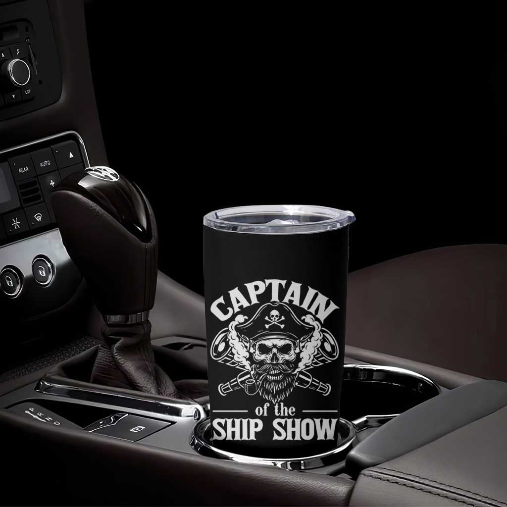 Funny Boat Captain Pun Tumbler Cup Captain Of The Ship Show - Wonder Print Shop