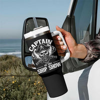 Funny Boat Captain Pun Tumbler With Handle Captain Of The Ship Show - Wonder Print Shop