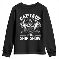 Funny Boat Captain Pun Youth Sweatshirt Captain Of The Ship Show - Wonder Print Shop