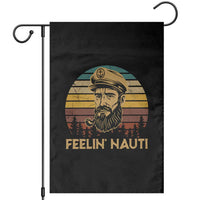 Funny Sailing Boating Garden Flag Feelin Nauti - Wonder Print Shop