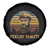 Funny Sailing Boating Spare Tire Cover Feelin Nauti - Wonder Print Shop