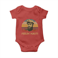 Funny Sailing Boating Baby Onesie Feelin Nauti - Wonder Print Shop