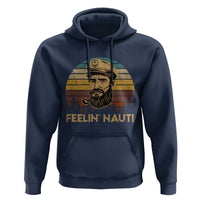 Funny Sailing Boating Hoodie Feelin Nauti - Wonder Print Shop