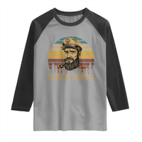 Funny Sailing Boating Raglan Shirt Feelin Nauti - Wonder Print Shop
