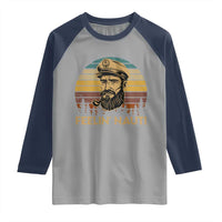 Funny Sailing Boating Raglan Shirt Feelin Nauti - Wonder Print Shop