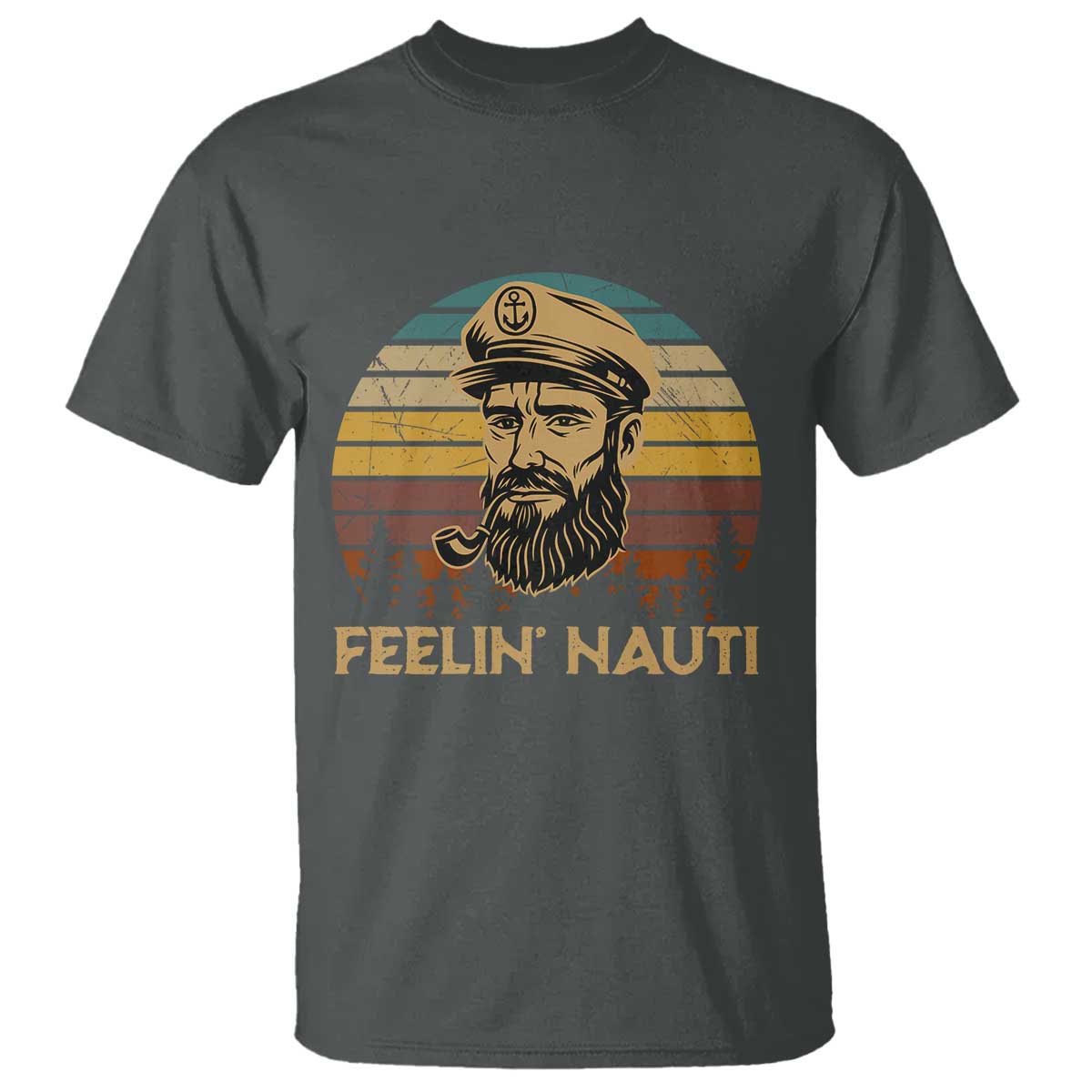 Funny Sailing Boating T Shirt Feelin Nauti - Wonder Print Shop