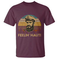 Funny Sailing Boating T Shirt Feelin Nauti - Wonder Print Shop