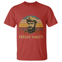 Funny Sailing Boating T Shirt Feelin Nauti - Wonder Print Shop