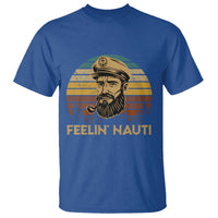 Funny Sailing Boating T Shirt Feelin Nauti - Wonder Print Shop