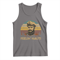 Funny Sailing Boating Tank Top Feelin Nauti - Wonder Print Shop