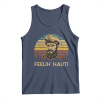 Funny Sailing Boating Tank Top Feelin Nauti - Wonder Print Shop