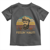 Funny Sailing Boating Toddler T Shirt Feelin Nauti - Wonder Print Shop