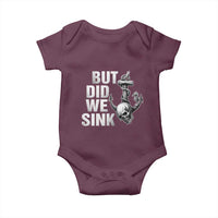 Funny Boating Baby Onesie But Did We Sink - Wonder Print Shop