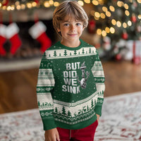 Funny Boating Ugly Christmas Sweater But Did We Sink - Wonder Print Shop