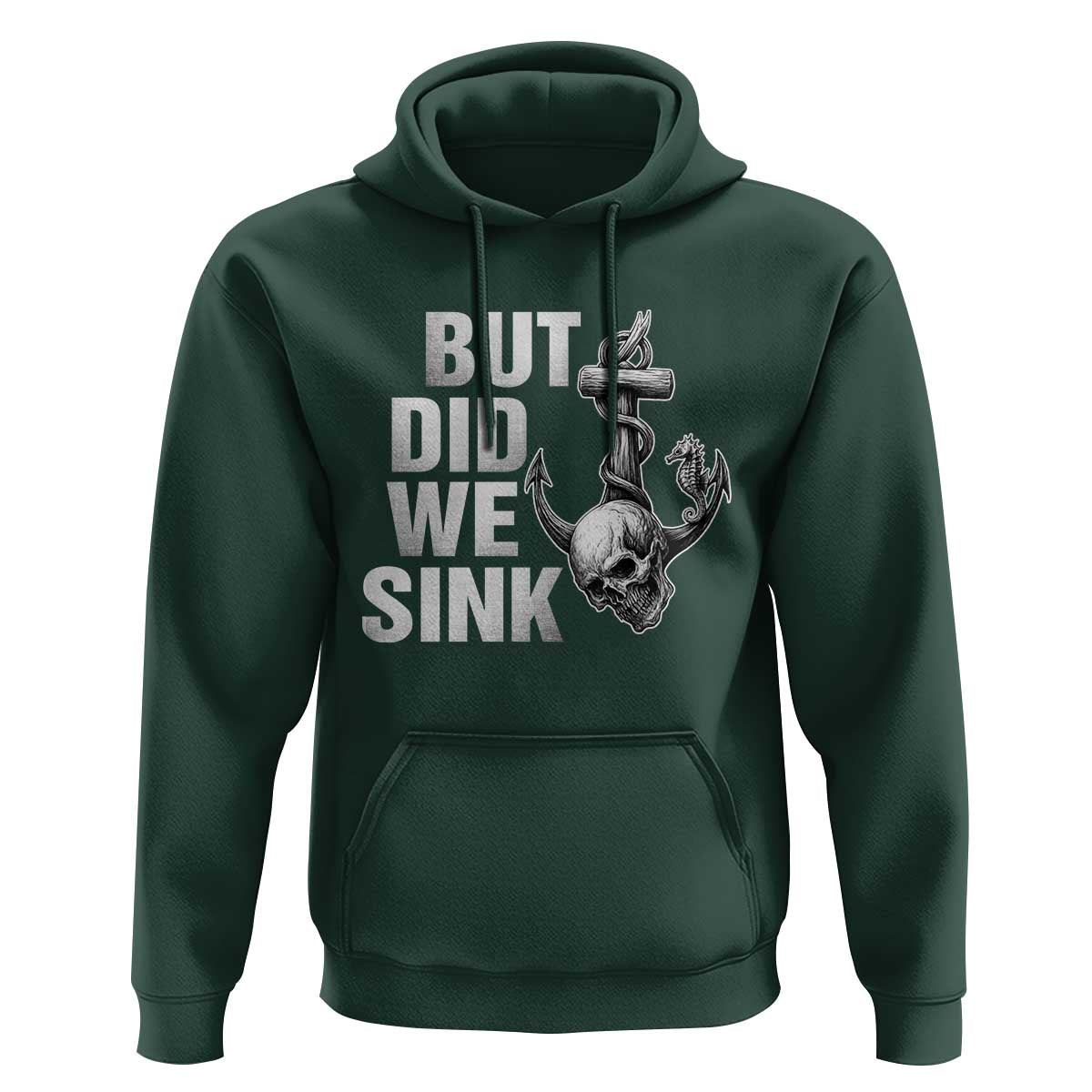 Funny Boating Hoodie But Did We Sink - Wonder Print Shop