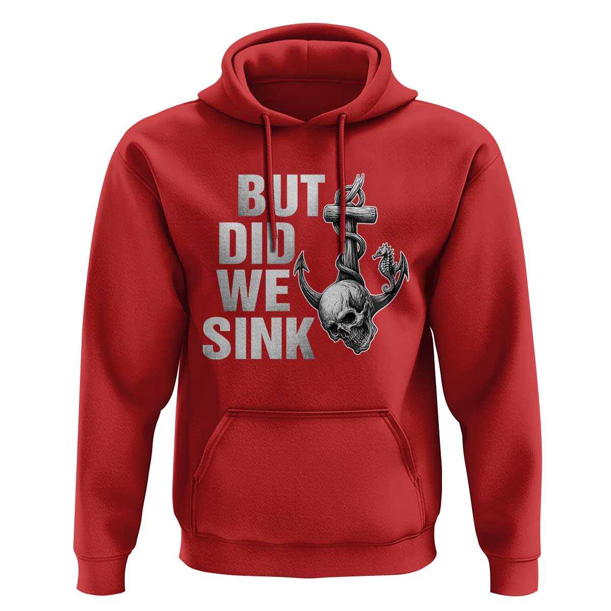 Funny Boating Hoodie But Did We Sink - Wonder Print Shop