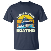 Funny Boater T Shirt I Love Motorboating - Wonder Print Shop