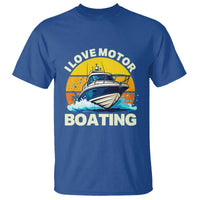 Funny Boater T Shirt I Love Motorboating - Wonder Print Shop