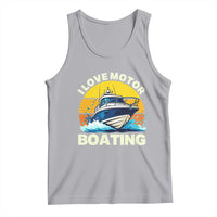 Funny Boater Tank Top I Love Motorboating - Wonder Print Shop