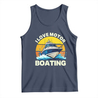 Funny Boater Tank Top I Love Motorboating - Wonder Print Shop