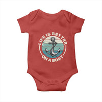 Funny Boating Baby Onesie Life Is Better On A Boat - Wonder Print Shop