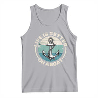 Funny Boating Tank Top Life Is Better On A Boat - Wonder Print Shop