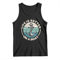 Funny Boating Tank Top Life Is Better On A Boat - Wonder Print Shop