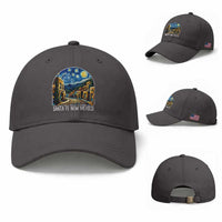 Santa Fe New Mexico Starry Night Style Baseball Cap