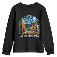 Santa Fe New Mexico Starry Night Style Youth Sweatshirt