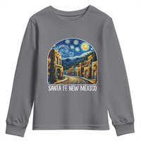 Santa Fe New Mexico Starry Night Style Youth Sweatshirt