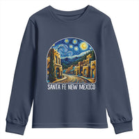 Santa Fe New Mexico Starry Night Style Youth Sweatshirt