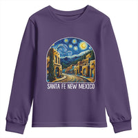 Santa Fe New Mexico Starry Night Style Youth Sweatshirt