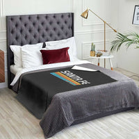 Retro Santa Fe New Mexico Distressed Souvenir Throw Blanket