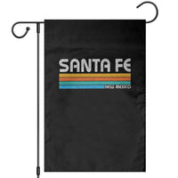 Retro Santa Fe New Mexico Distressed Souvenir Garden Flag